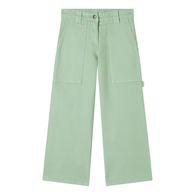 Pantalones | Verde Almendra