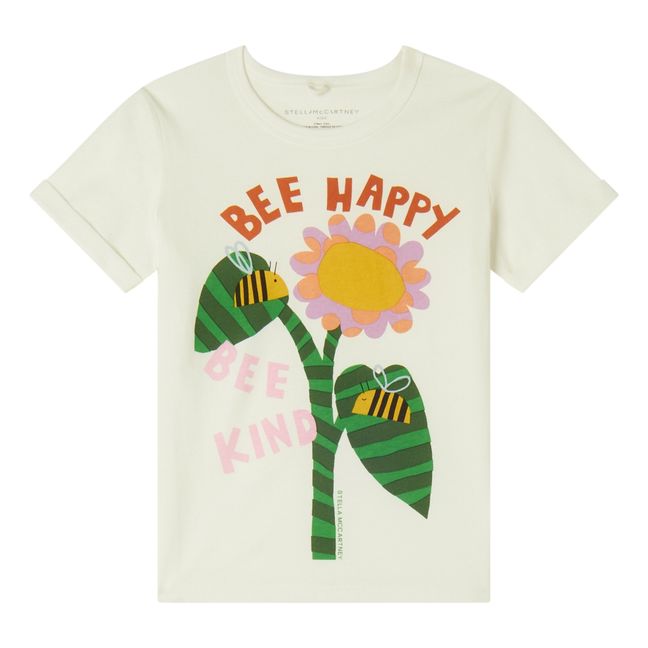 Be Happy T-Shirt | Ecru