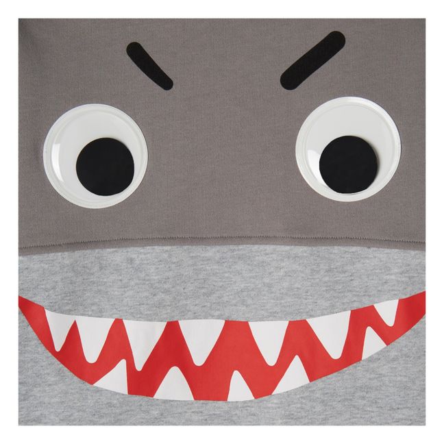 Shark sweatshirt | Grey