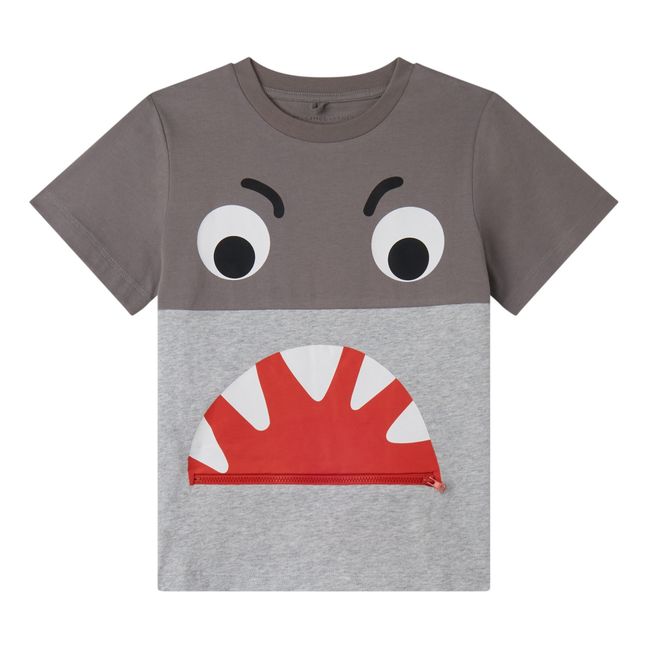 T-Shirt Requin | Gris