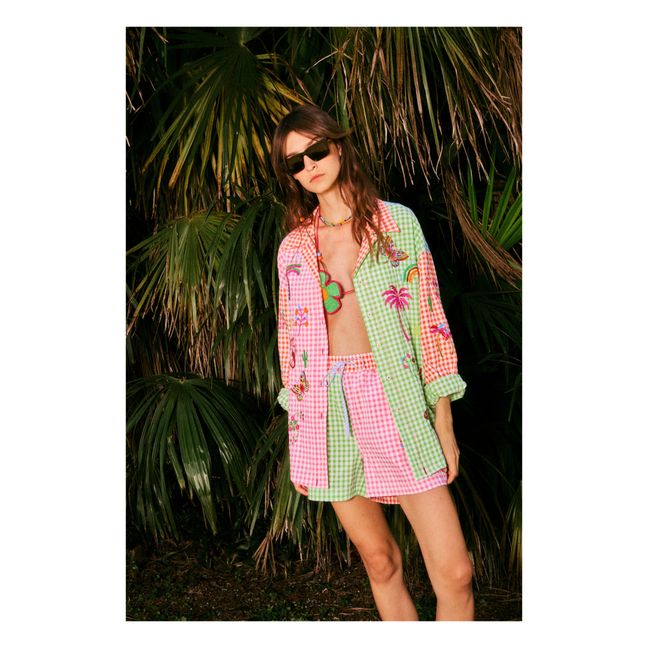 Camicia Gardenia Patch | Multicolore