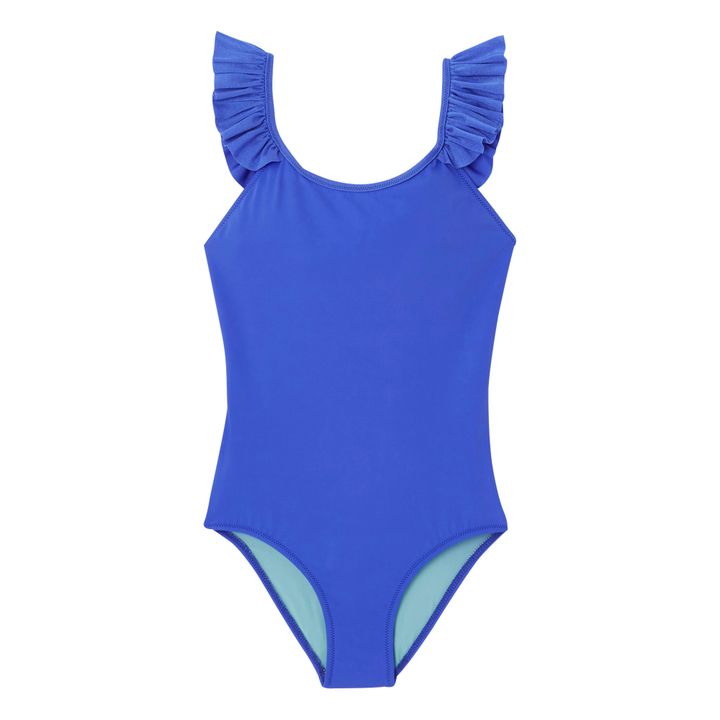 Lison Paris - Bora Bora 1-Piece Anti-UV Swimsuit - Azure blue | Smallable