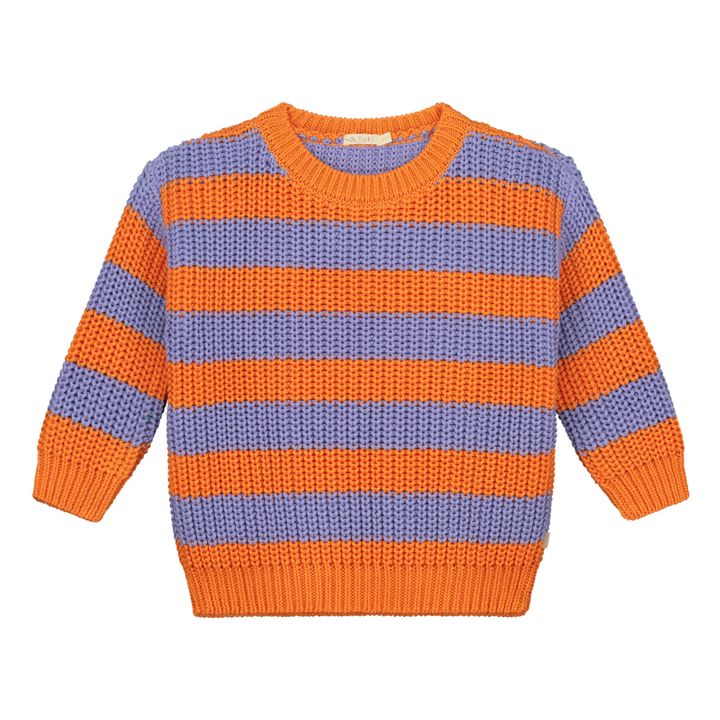 Haut Fille Mini Boden Bretton - Rayures Rouge/crème Avec Velours - Taille 5-6 Ans (Neuf)