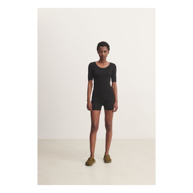 T-Shirt Lace - Collection Femme | Noir