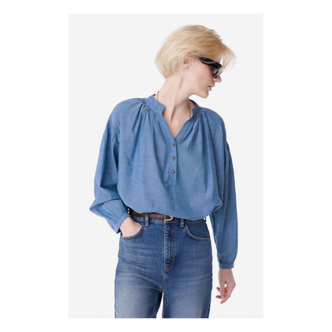 Nipoa blouse | Blue