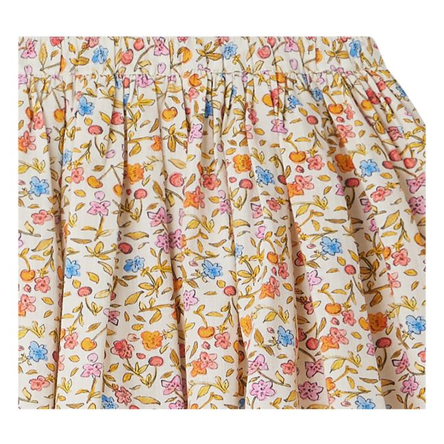 Suzon floral skirt | Apricot