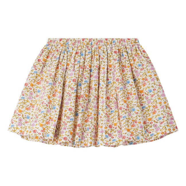 Suzon floral skirt | Apricot