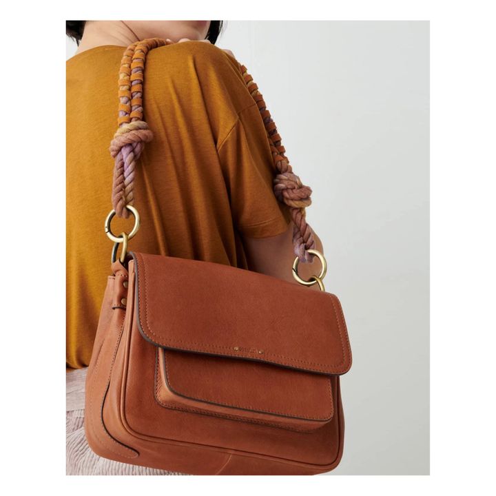 Sessùn - Niu Tano Leather Bag - Camel | Smallable