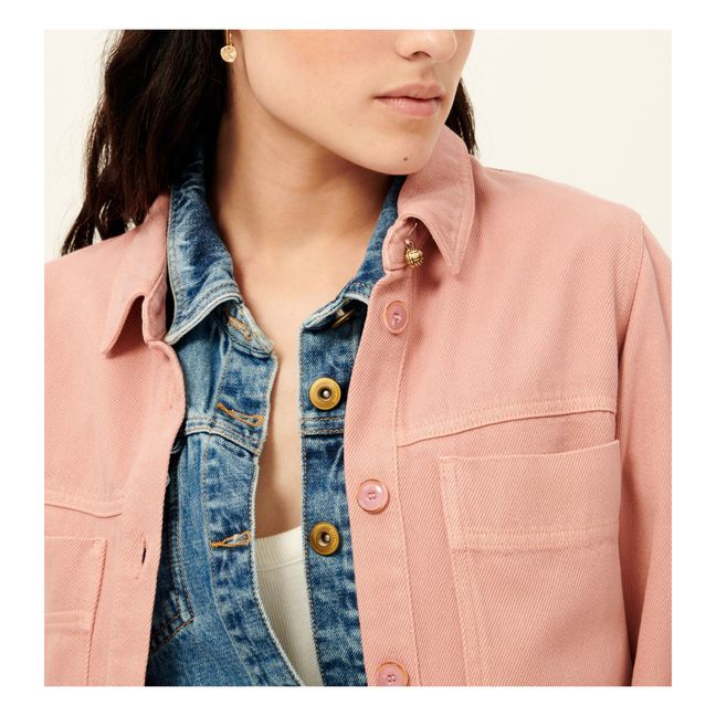 Leone jacket | Pale pink