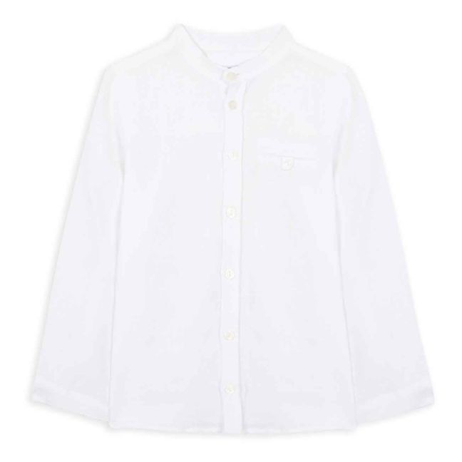Camisa lisa | Blanco