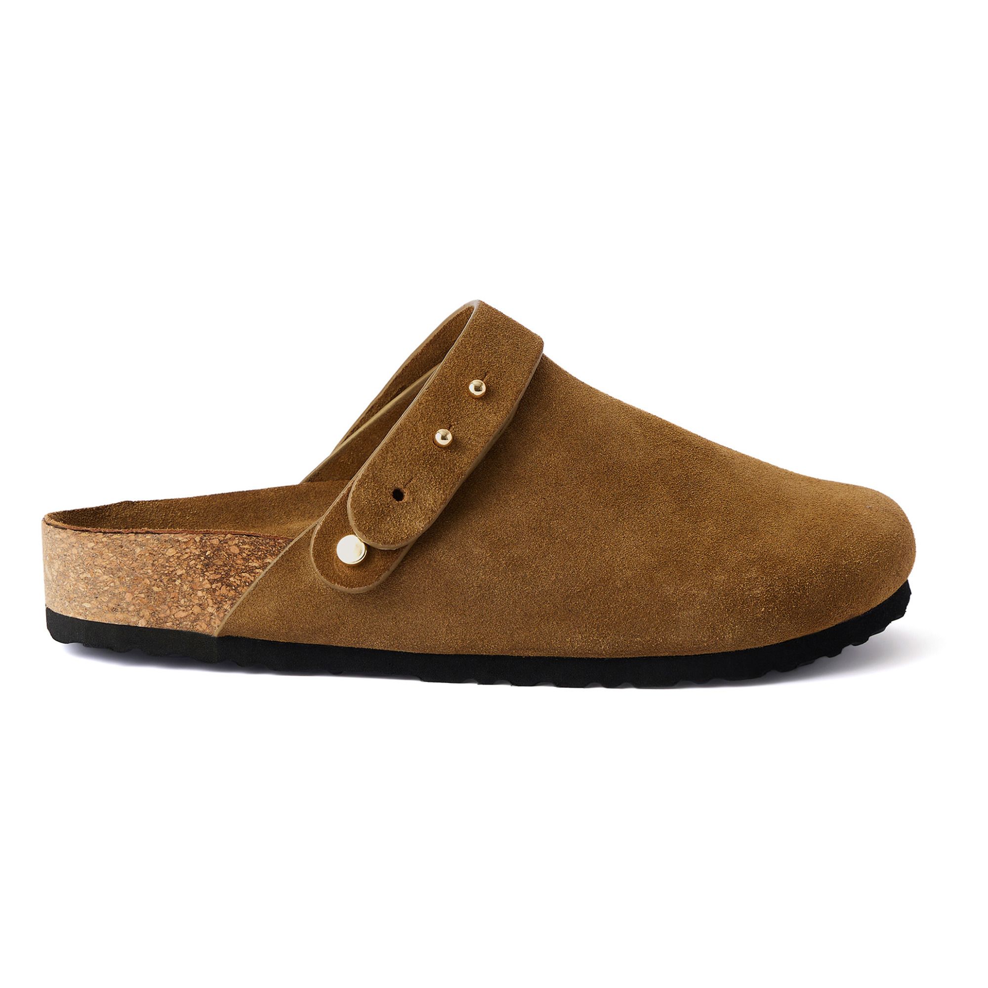 Smallable Clogs Soeur - Sleepy Leather Clogs - Bronze | Smallable