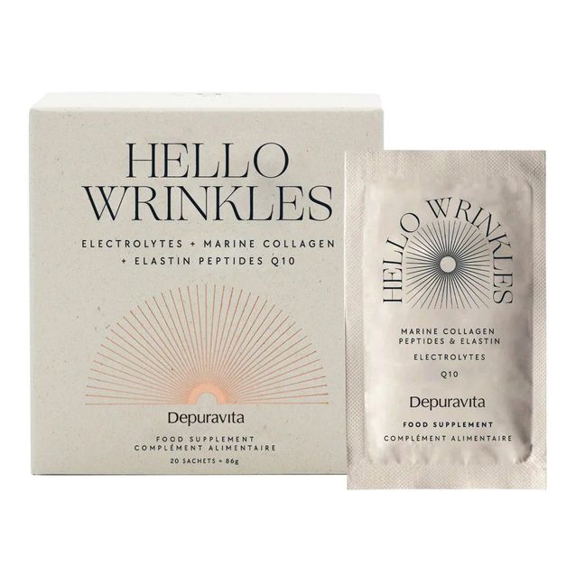Complemento alimentario antiedad Hello Wrinkles - 20 bolsas