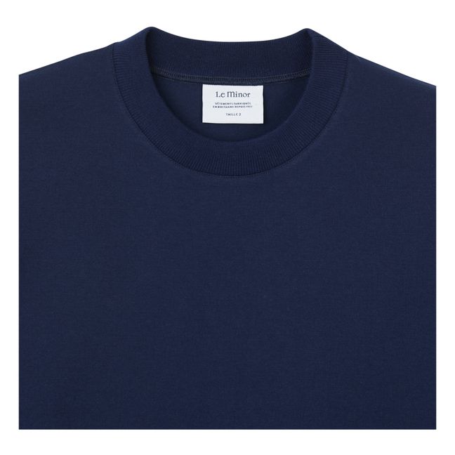 T-shirt Manches Longues Vic | Bleu marine