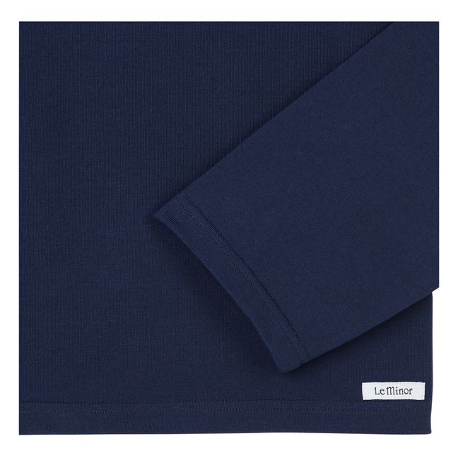 Camiseta de manga larga Vic | Azul Marino