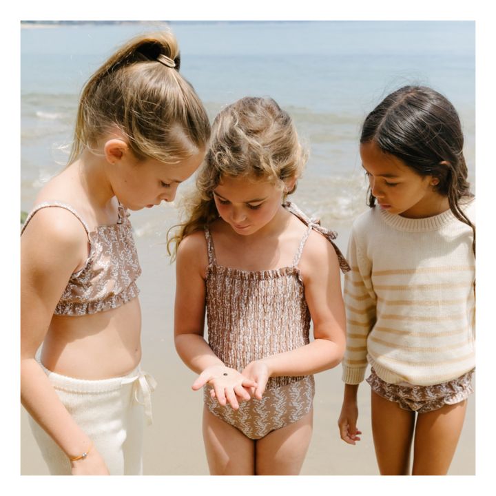 Smocked clearance swimsuit baby