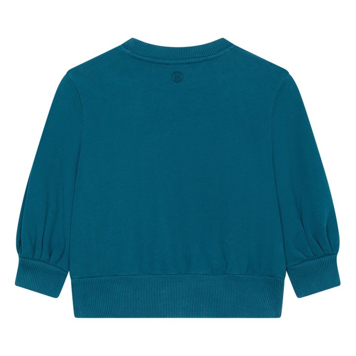 Sweatshirt Boxy Bio-Baumwolle | Entengrün- Produktbild Nr. 0