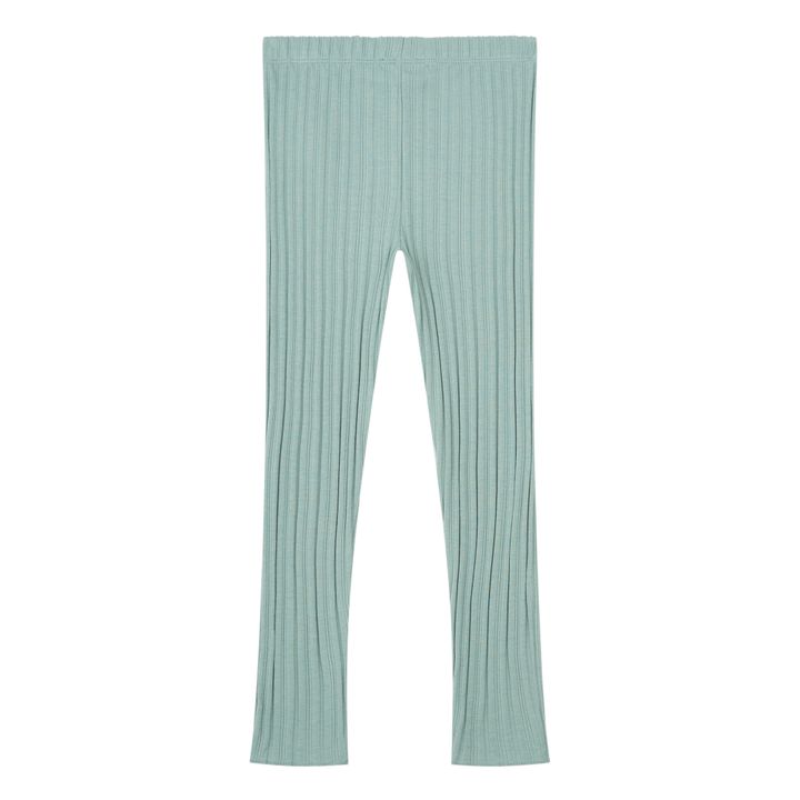Rib Leggings Pants | Mint Green- Product image n°5
