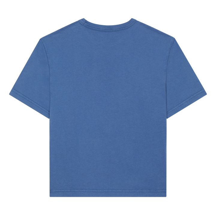 Oversize Organic Cotton T-shirt | Ocean- Product image n°3
