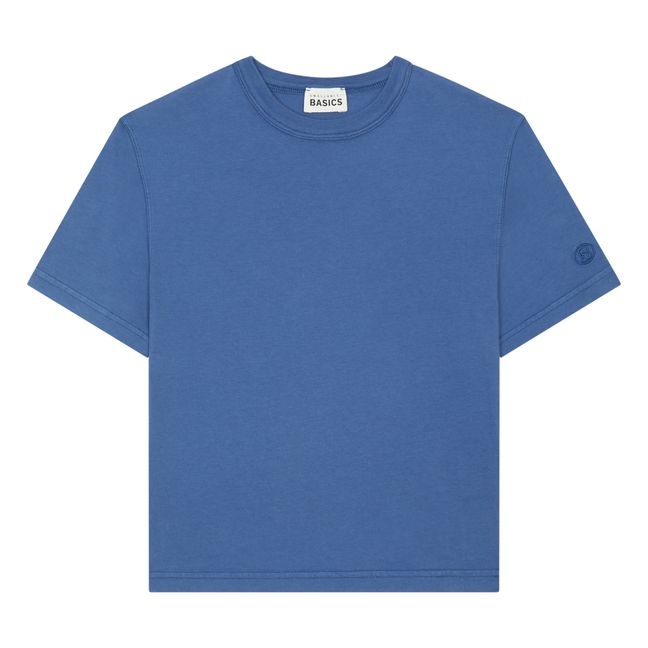 Camiseta oversize de algodón orgánico para niño | Océano