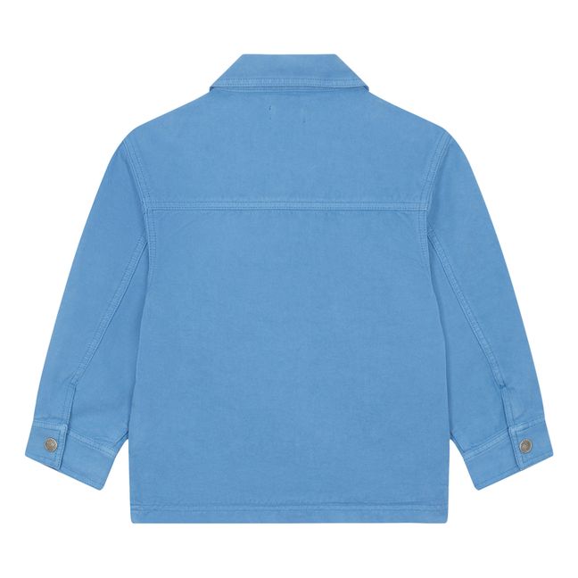 Denim shirt | Azure blue