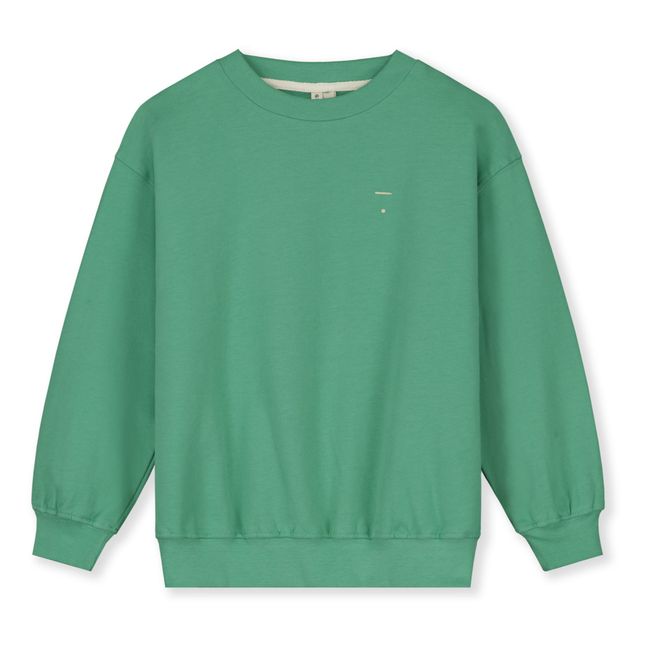 Organic cotton sweatshirt | Mint Green