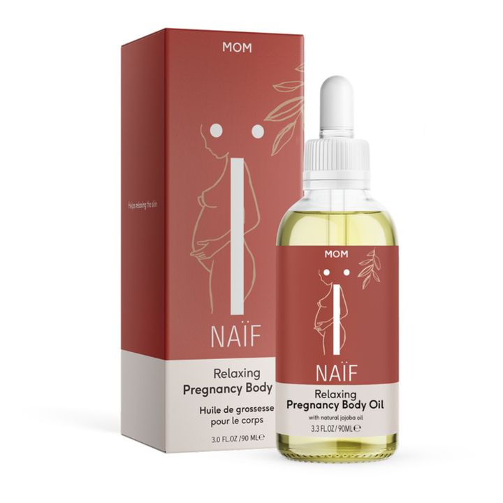 Naïf Natural Skincare - Olio per il corpo rilassante per donne in gravidanza  - 90ml