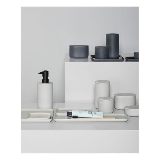 Porta carta igienica ottone nero Curvature - Ferm Living