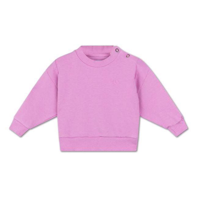 Sweatshirt aus Bio-Baumwolle Spring | Rosa