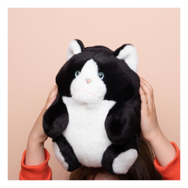 Peluche Roodoodoo Chacha le Chat | Noir