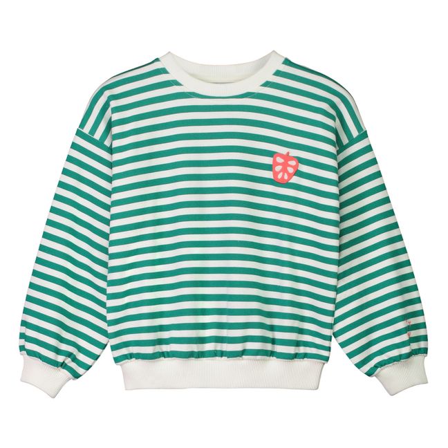 Sweatshirt Lucca Bio-Baumwolle | Grün