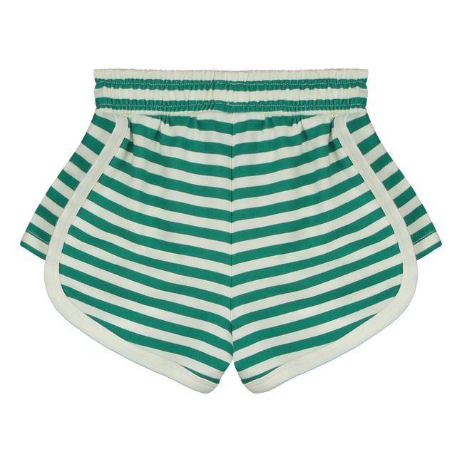 Pantalones cortos de algodón ecológico Lucca | Verde
