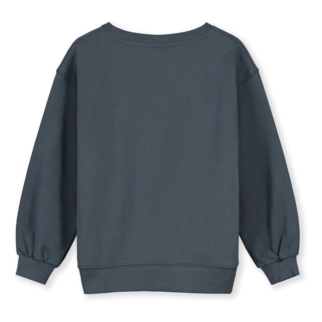Sweatshirt Bio-Baumwolle | Graublau