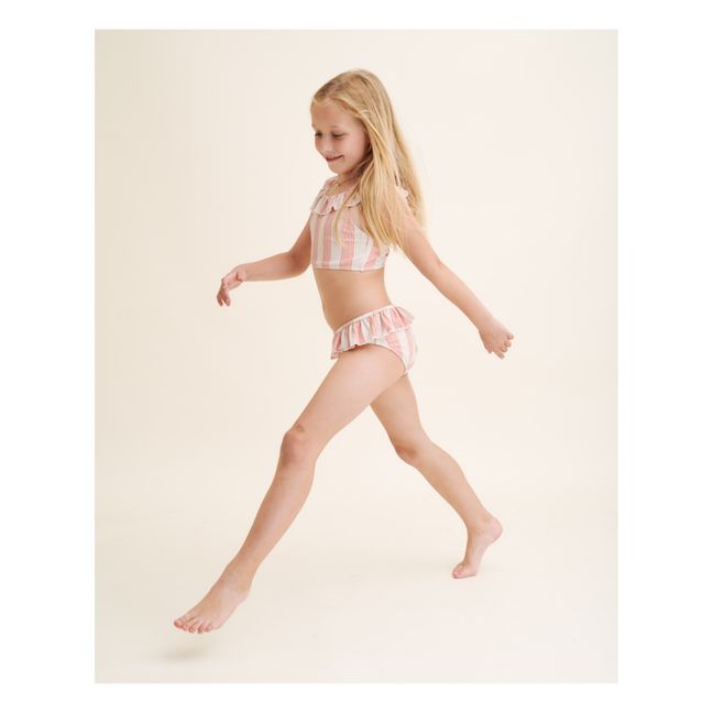 Bralette bikini top with straight neckline and spaghetti straps for young  girls – Miska Paris