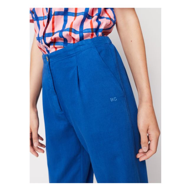 Pantaloni a zampa - Collezione donna  | Blu
