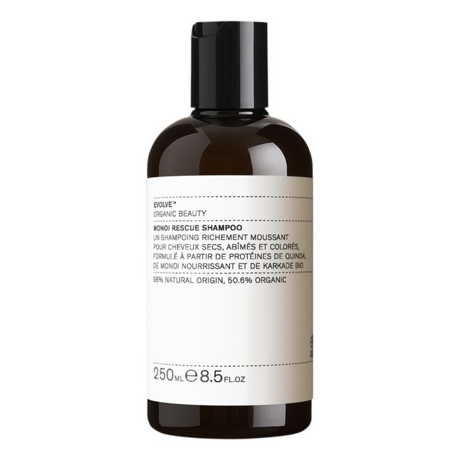 Champú orgánico para cabello seco con Monoï SOS - 250 ml