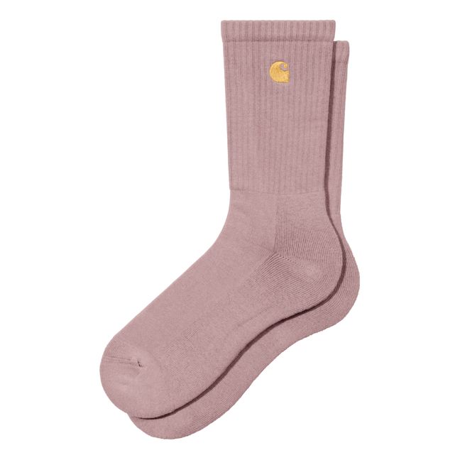 Chase Socks | Dusty Pink