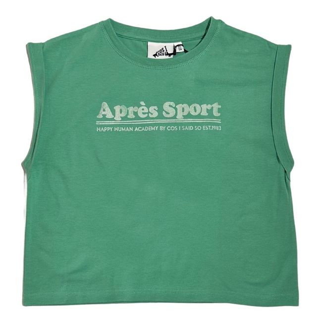 Camiseta de tirantes After sport | Verde