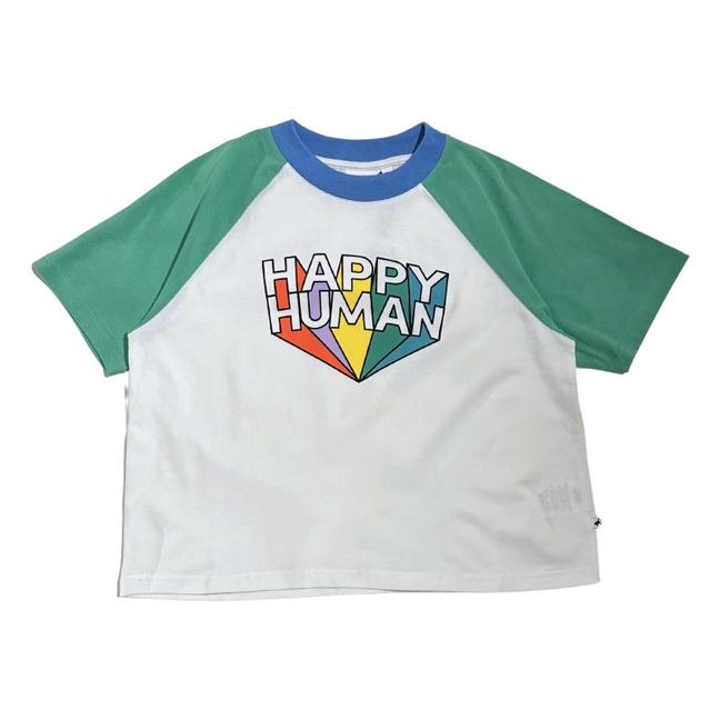 T-shirt Happy Human | Vert