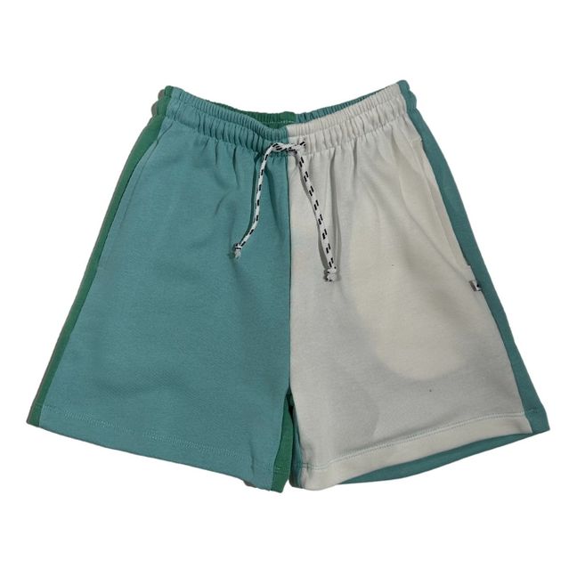 Pantalones cortos Jogger con bloques de color | Azul