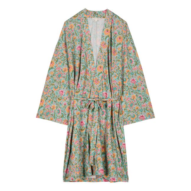 Kimono Yoki Fibre riciclate - Collezione donna | Blu