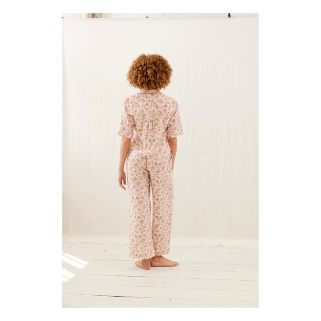 Louka Pyjama aus Bio-Baumwolle - Damenkollektion | Cremefarben