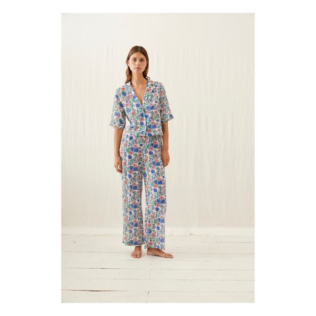 Pyjama Louka Coton Bio - Collection Femme | Bleu