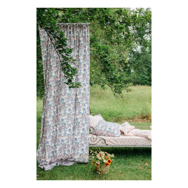 Organic cotton Colette curtain | Purple