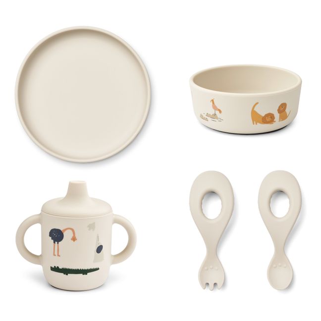 Set vaisselle en silicone Ryle | All together/Sandy