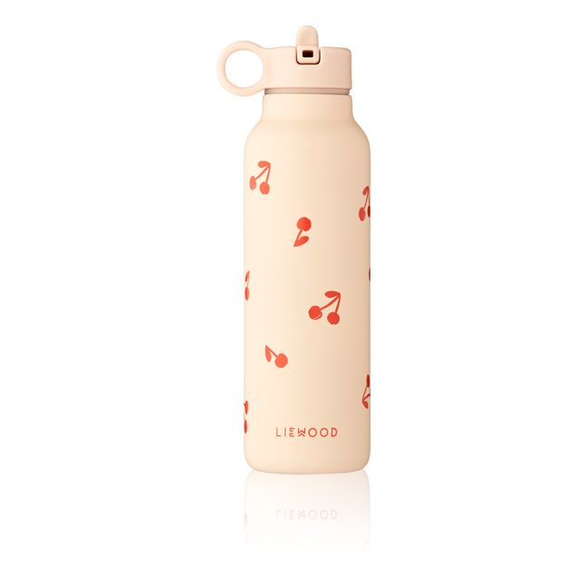 Falk Trinkflasche aus rostfreiem Stahl - 500 ml | Cherries/Apple blossom