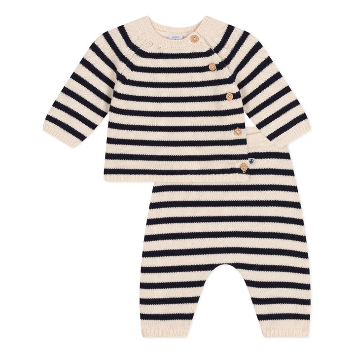 Petit Bateau Ensemble Bebe En Maille Petit Bateau Ensemble
