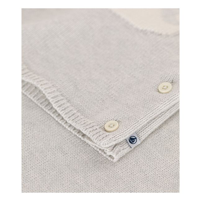 Montricot-Set Wolle | Grau