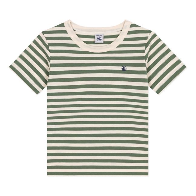 Striped Matiko T-shirt | Khaki