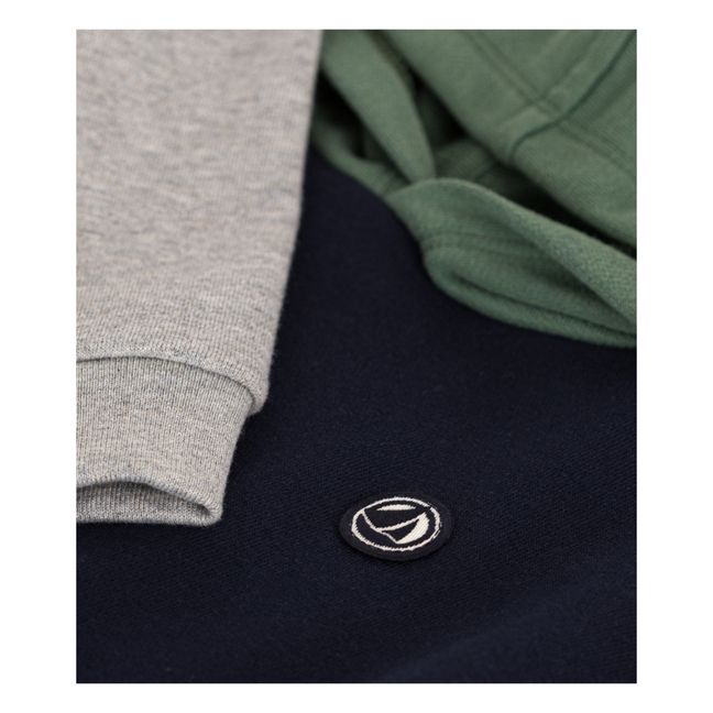 Sweatshirt Makario Colorblock | Navy