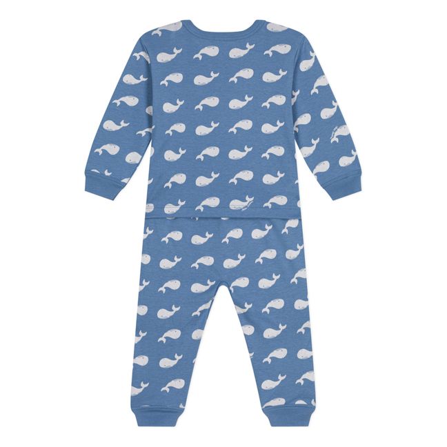 Pyjama Mobi Wale | Blau